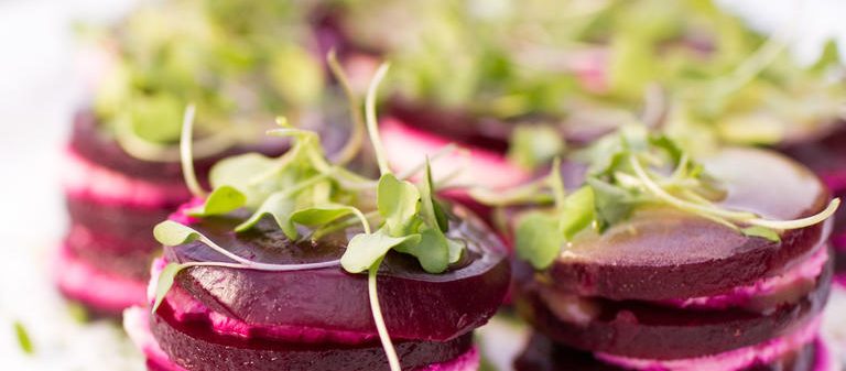 Beetroot and Goats Cheese