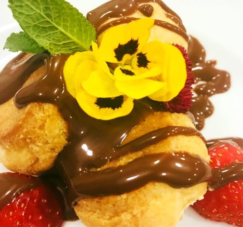 Really Gooey Profiteroles