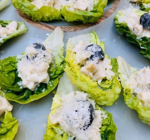 Tiny Blue Cheese  & Guacamole Bites