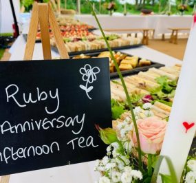 Ruby Anniversary Afternoon tea