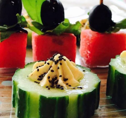 Cucumber Canape